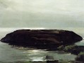 Une île dans la mer Paysage réaliste George Wesley Bellows